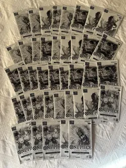 One Piece Card Game Store Tournament Pack Lot Of 40 - Image 1