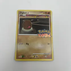 Pokemon Diglett Card Rumble 11/16 2009 lv.6 LIGHT PLAY. - Image 1