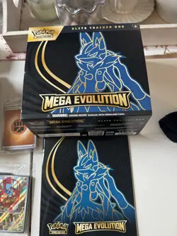 Mega Evolution Lucario ETB Opened With Promo Card - Image 3