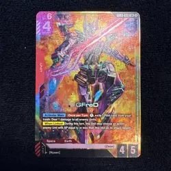 GUNDAM CARD GAME GD03-035 GFreD (LR) FOIL CARD - STEEL REQUIEM - Image 1