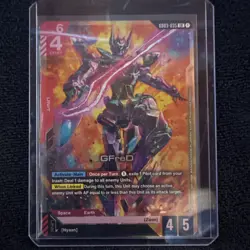 GUNDAM CARD GAME GD03-035 GFreD (LR) FOIL CARD - STEEL REQUIEM - Image 3