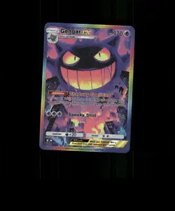 FAN-ART READ DESCRIPTION BELOW HOLO GENGAR Card GENGAR Pokemon Card p1 - Image 1