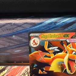 Pokemon Mega Charizard Y Ex Mega Evolutions- Ascended Heros 022/217 NM - Image 2