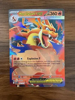 Pokemon Mega Charizard Y Ex Mega Evolutions- Ascended Heros 022/217 NM - Image 1