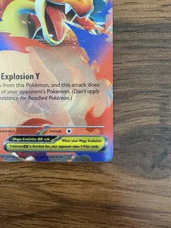 Pokemon Mega Charizard Y Ex Mega Evolutions- Ascended Heros 022/217 NM - Image 4