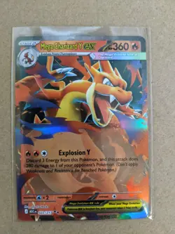 Pokemon Mega Charizard Y Ex Mega Evolutions- Ascended Heros 022/217 NM - Image 1