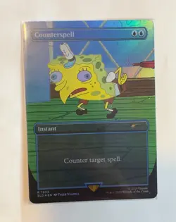 Counterspell (1933) SpongeBob Squarepants Secret Lair Drop Foil NM - Image 1