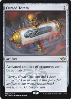 Cursed Totem R Modern Horizons 2 295 NM - Image 1