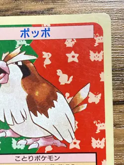 Pokemon Carddass Card Topsun No. 16 Pidgey Pocket Monsters Green Back - Image 4