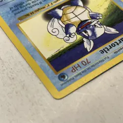 Pokemon Wartortle 42/102 Uncommon Shadowless Base Set Regular WOTC 1999 Stage 1 - Image 5