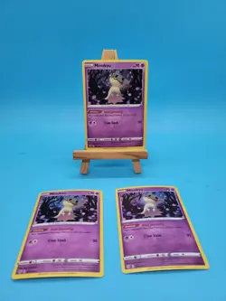 3 - Pokemon TCG Darkness Ablaze Mimikyu 081/189 Cosmos Holo Rare Promo - Image 1