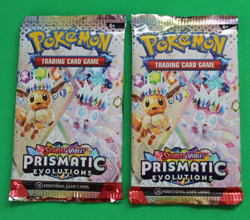 POKEMON SCARLET & VIOLET PRISMATIC EVOLUTIONS 2 PACKS SEALED - Image 1