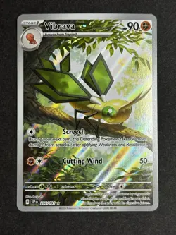 Vibrava 206/191 Surging Sparks Illustration Rare Pokemon TCG NM/MINT - Image 1