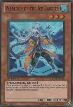 Warlock of the Ice Barrier - HA04-EN023 - Super Rare - Unlimited Edition - Heavi - Image 1