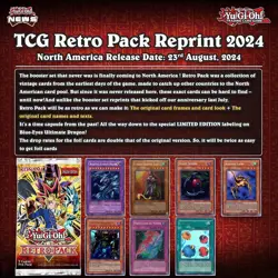 Yugioh Yu-Gi-Oh! RETRO PACK Booster Pack x1 New Sealed 2024 Reprint Fast Ship! - Image 5