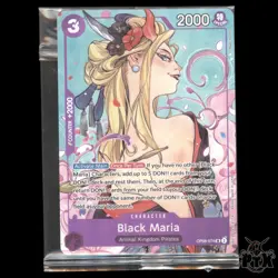 Black Maria OP08-074 Illustration Box Vol.2 NM One Piece - Image 1