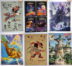 Disney Lorcana -Complete Art Card Puzzle Sets & Flipbooks Choose Your Favorite - Image 1