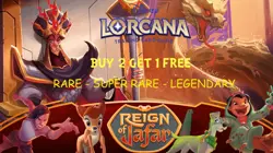 Disney Lorcana Reign of Jafar Singles - Choose Your Card Rare Super Legendary - Image 1