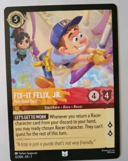 Disney Lorcana TCG - Archazia's Island: Fix-It Felix, Jr. (022/204)- Uncommon-NM - Image 1