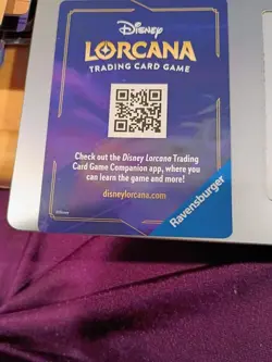 Hourglass Puzzle/Insert/Art Card 2025 Disney Lorcana Reign of Jafar - Image 2
