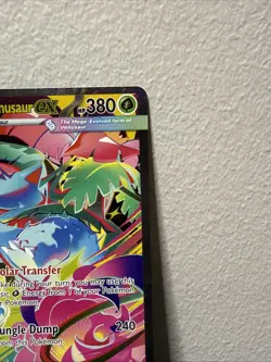 Mega Venusaur EX SIR 177/132 Mega Evolution English Pokemon TCG Mint/NM Card - Image 4