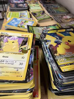 Pokemon TCG 5 Card Jumbo Lot - Oversized Mega EX GX V Rainbow and more! - Image 1