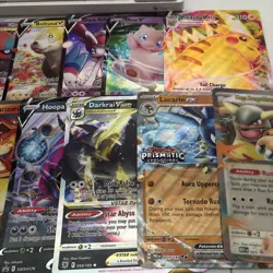 Pokemon Jumbo Card Lot - Lucario ex, Darkrai VSTAR, Mega Kangaskhan EX Oversized - Image 3