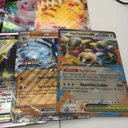 Pokemon Jumbo Card Lot - Lucario ex, Darkrai VSTAR, Mega Kangaskhan EX Oversized - Image 4