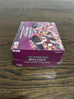 One Piece Card Game A FIST OF DIVINE SPEED OP-11 Booster Box English SEALED - Image 5