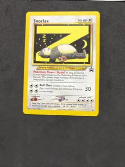 Pokemon Card Snorlax 49-Promo Black Star-Eng - No Holo-nm/mint! - Image 3