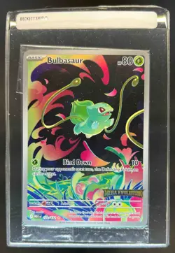 2025 Pokemon Mega Evolution MEG EN Bulbasaur Promos #133/132 - Image 1