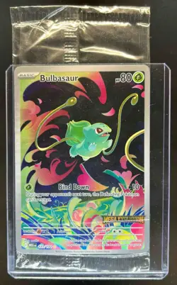 2025 Pokemon Mega Evolution MEG EN Bulbasaur Promos #133/132 - Image 1