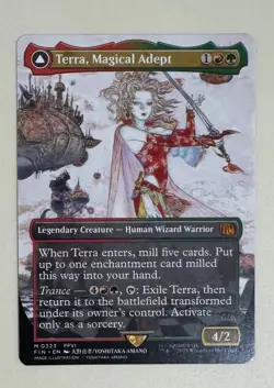 MTG Final Fantasy: Terra, Magical Adept Borderless; Regular; Rare - Image 2