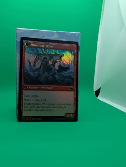 MTG Brutal Cathar/Moonrage Brute Innistrad: Midnight Hunt 007 Regular Rare Foil - Image 3