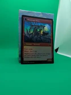 MTG Brutal Cathar/Moonrage Brute Innistrad: Midnight Hunt 007 Regular Rare Foil - Image 4