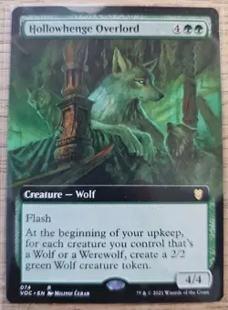 Hollowhenge Overlord - EXTENDED ART - Commander: Innistrad: Crimson Vow - NM - Image 1