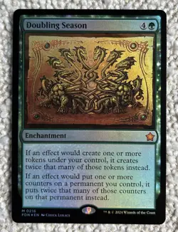 MTG - Doubling Season - Foundations - Foil - Image 1