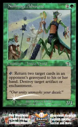 Nullmage Advocate 126 Judgment Magic The Gathering - Image 1