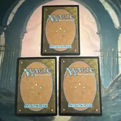 3 x Full Art land Unstable MOUNTAIN 215 /216 Magic the Gathering MTG - Image 2