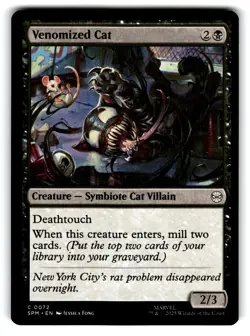 2025 Magic: The Gathering Venomized Cat - Image 1
