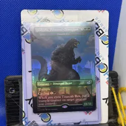 Godzilla, Primeval Champion - Titanoth Rex Ikoria: Lair of Behemoths Foil - Image 2