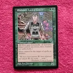 Magic: The Gathering Eladamri, Lord of Leaves Legendary Creature Tempest Rare - Image 1