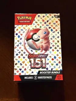 Pokemon TCG Scarlet & Violet 151 Booster Bundle Brand New Factory Sealed 6 Packs 820650853210 - Image 1