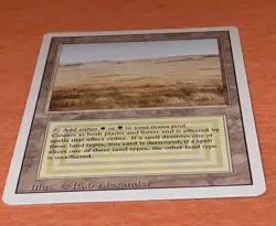 Magic: The Gathering Revised Edition Savannah SUPER Clean NM/LP - Image 2