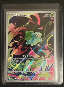 Pokemon TCG Bulbasaur 133/132 Illustration Rare - Mega Evolution - Pack Fresh ✅ - Image 3