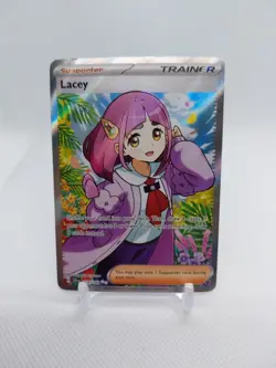 Pokemon Lacey - 166/142 - Full Art Ultra Rare NM-Mint Stellar Crown - Image 1