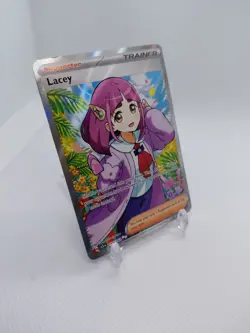 Pokemon Lacey - 166/142 - Full Art Ultra Rare NM-Mint Stellar Crown - Image 3