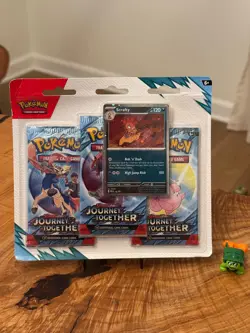 3-Pack Booster Blister - Sv09: Journey Together - Pokemon TCG - Image 1