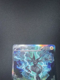 Pokemon Zekrom EX 166/086 Black Bolt Special Illustration Rare English Edition - Image 2