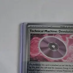 Pokemon Technical Machine: Devolution 177/182 Reverse Holo Paradox Rift - Image 2